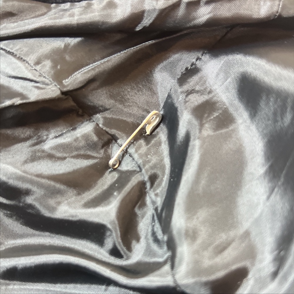 St. Stephen Collection Vintage Corduroy Blazer Size 12 Black Academia Pr… - Picture 7 of 7